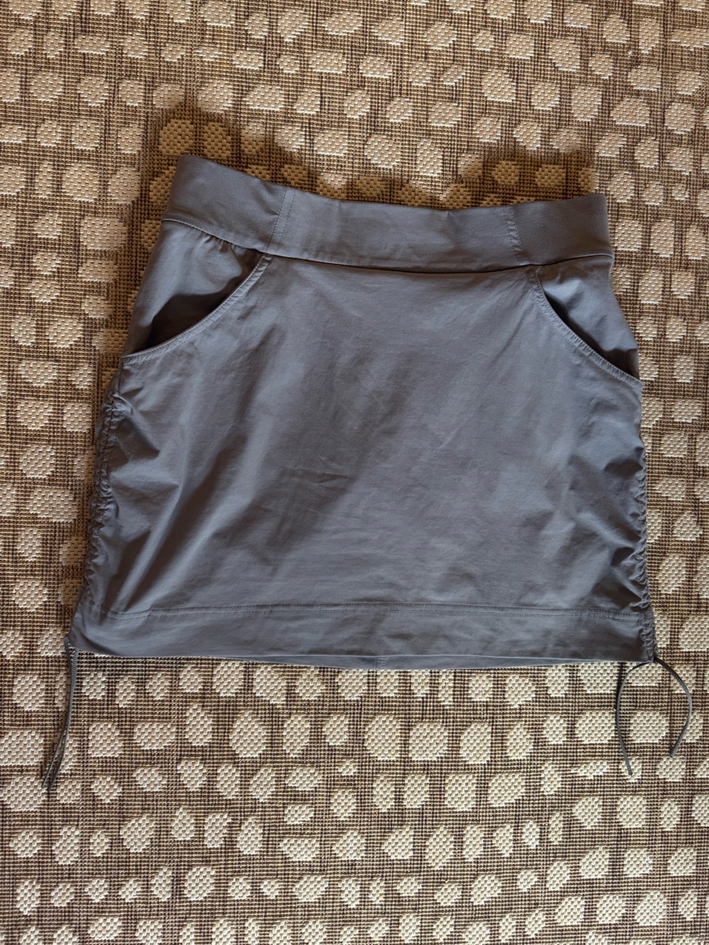 Columbia Gray Athletic Skort Women’s Medium Stretch Active Skirt Shorts